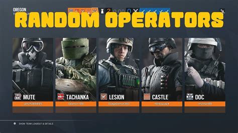 rainbow six roulette|Operator Roulette.
